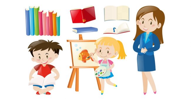educadores e crianças-min O único meio para ter a atenção dos alunos